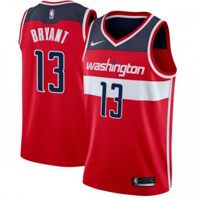 Nike Washington Wizards #13 Thomas Bryant Red NBA Swingman Icon Edition Jersey Men's